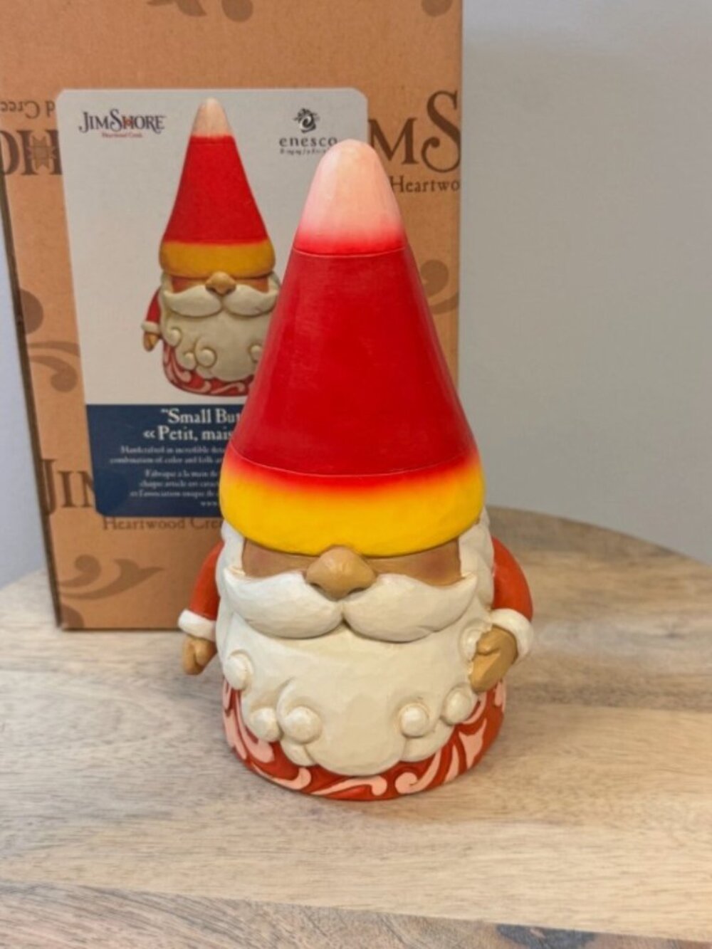 New Jim Shore Small But Sweet - Candy Corn Gnome 6009513